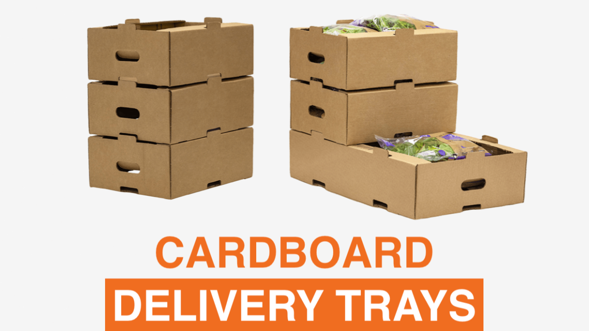 Cardboard Delivery Trays