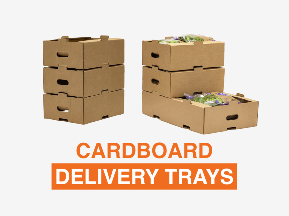 Cardboard Delivery Trays