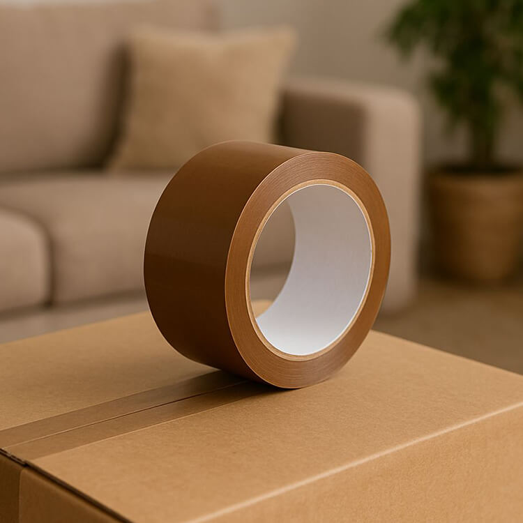 Brown packing tape